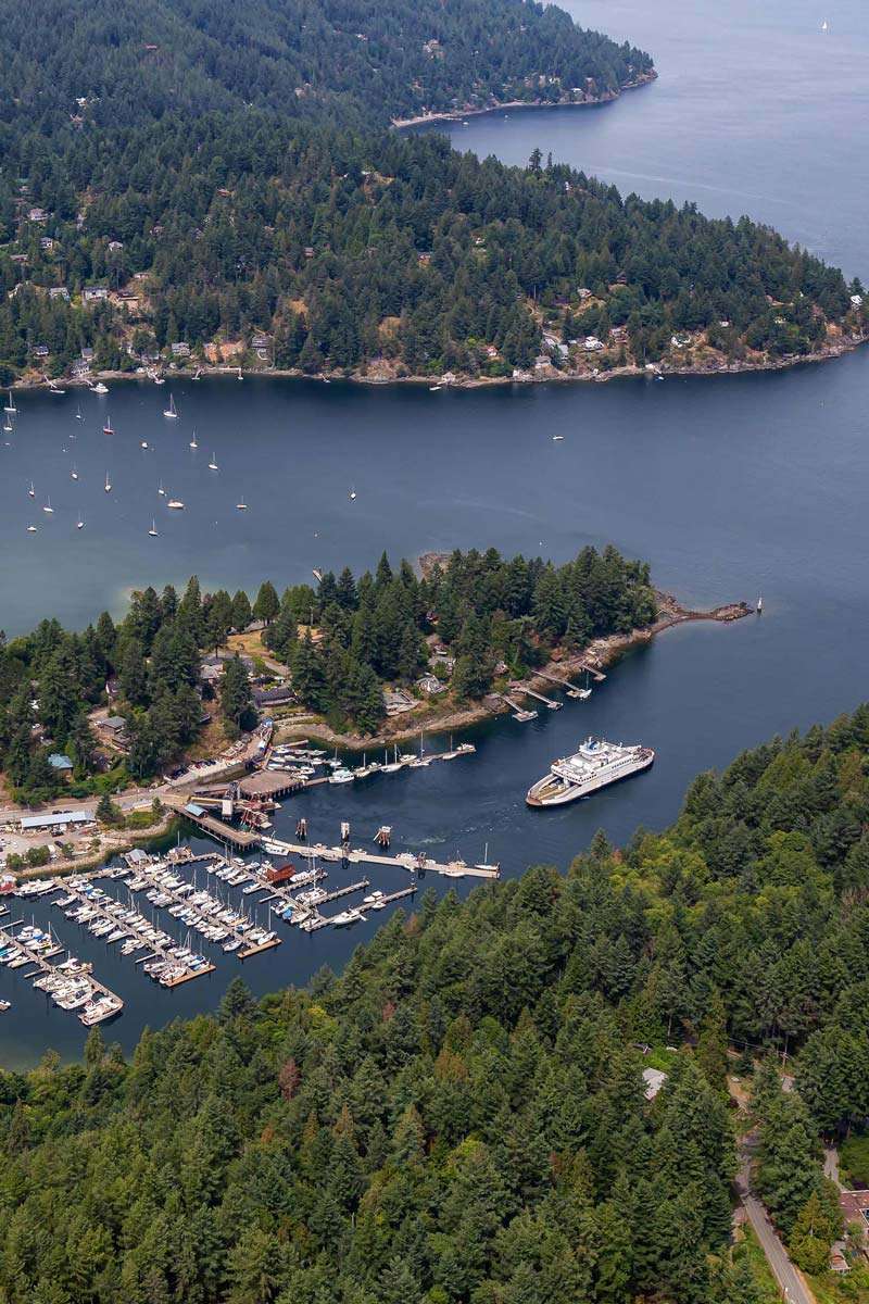 Arbutus Ridge community on Bowen Island