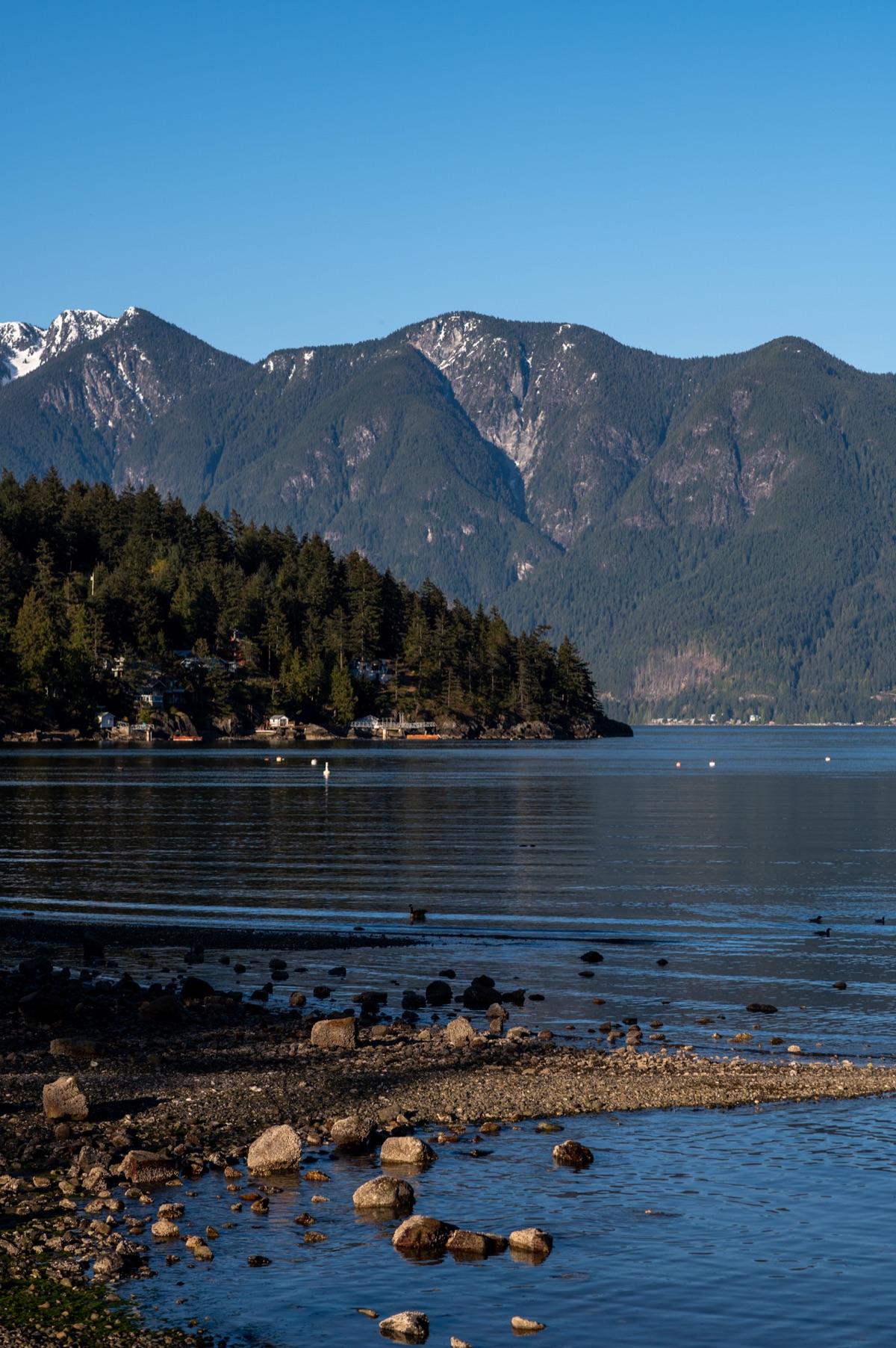 King Edward Bay beach and Howe Sound views